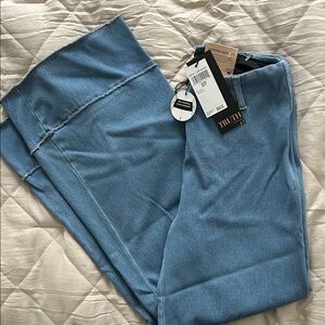 Truth Blue Women's Jeans cropped wide leg